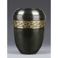 Shiny Black Wholesale Metal Cremation Urns