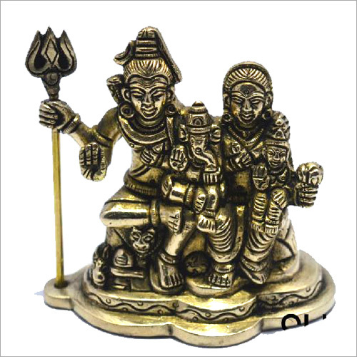 Brass Shiv Parivar Statue