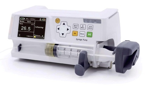 Syringe Pump Color Code: White
