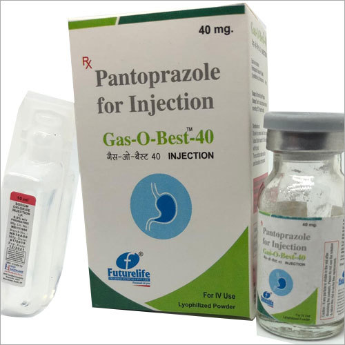 Pantoprazole Sodium for Injection - Liquid Formulation, Dermatology Tested, Air-Sealed Tamper-Proof Bottle, 24-Month Shelf Life, Suitable for All Medical Ailments
