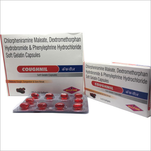 Chloropheniramine Phenylephrine Softgelain Capsule Recommended For: All