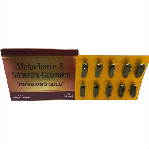 Multivitamin And Minerals Soft Gelatin Capsule Recommended For: All
