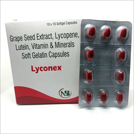 Grape Seed Lycopene Softgel Capsule Recommended For: All