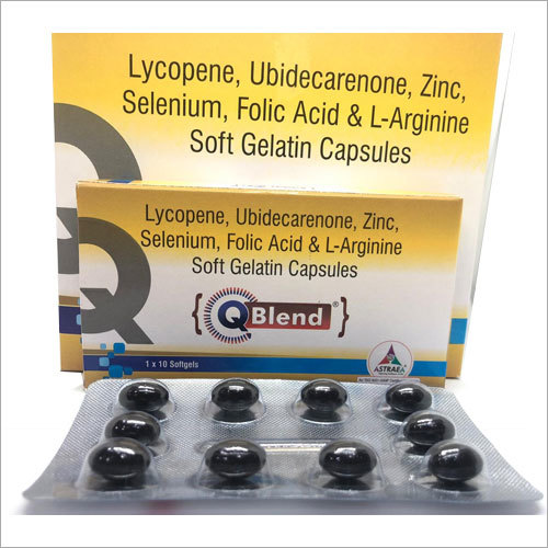 Zinc Selenium Folic Soft Gelatin Capsule - Recommended Dosage Per Doctor's Advice | Suitable For All, Store In Dry Place