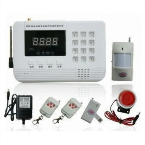 White Gsm Security Alarm System