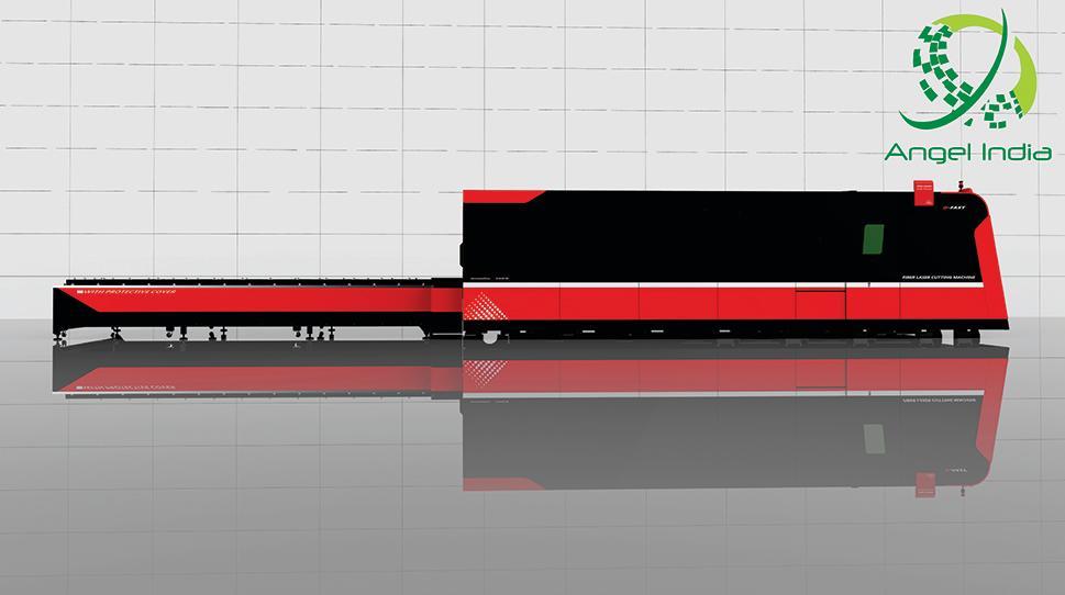 Black Metal Laser Cutting Machine