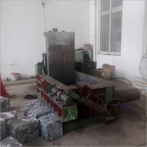 Heavy Duty Triple Action Scrap Baling Machine - Steel Material, Hydraulic Power | Triple Action, High Capacity, Space Saving, Durable Design