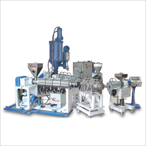 Ppr Single Screw Extruder - Color: White And Blue
