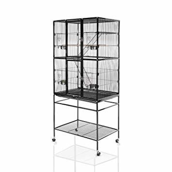 Prevue Large Black Flight Bird Cage Dimension(l*w*h): 31" X 20.5" X 53"