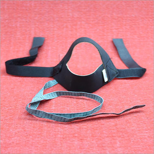 ESD Heel Strap - Plastic, 300mm or 600mm Length, Black/Blue Color | 1 M Ohm Resistor, 0.8 Inch Ribbon Width, Insulative Sole Interior