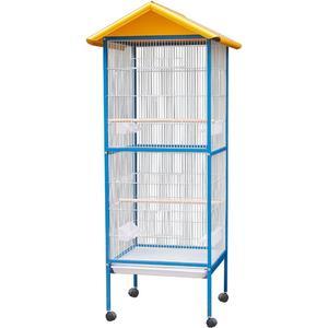 Enamel New Design Dometop Black Bird Cage