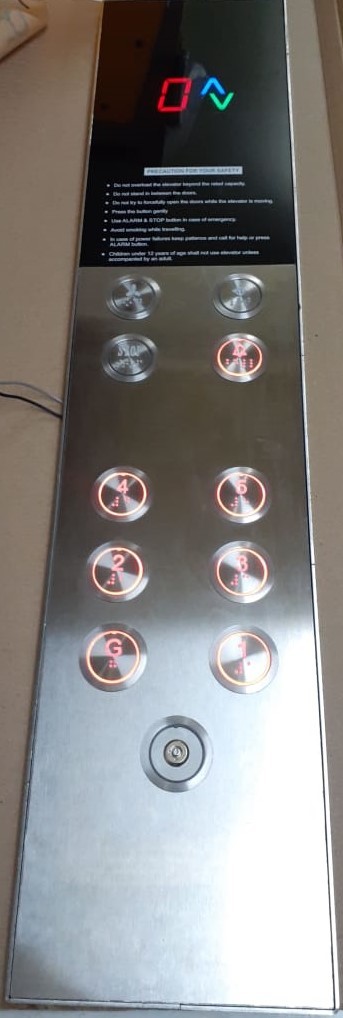 Car Operating Panel Base Material: Stainless Steel