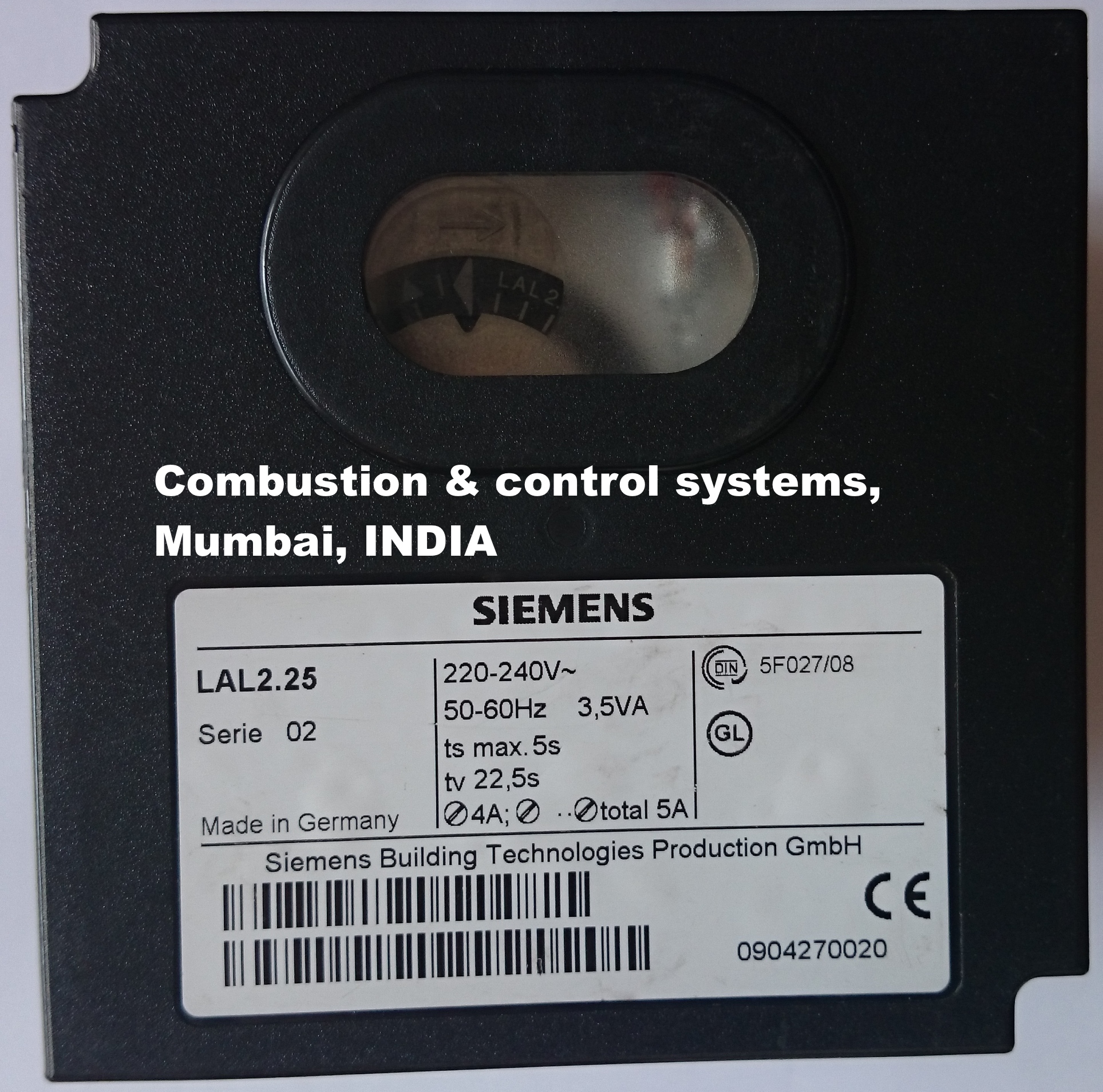 Siemens Burner Controller Lal2.25 - High Pressure, Metal Fire Tube Design | New Industrial Once Through Efficiency