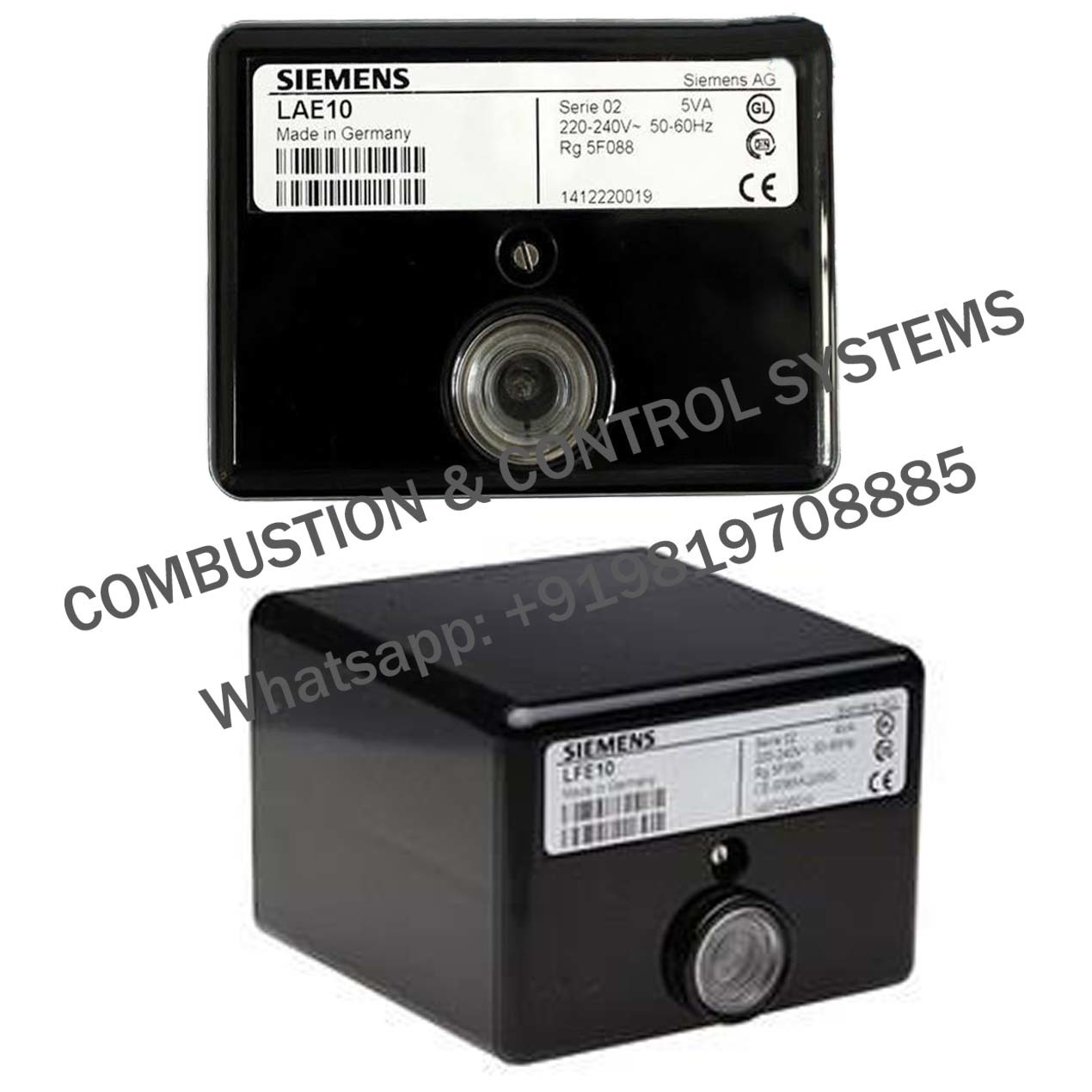 Steel Siemens Lfe10 Flame Detector Relay