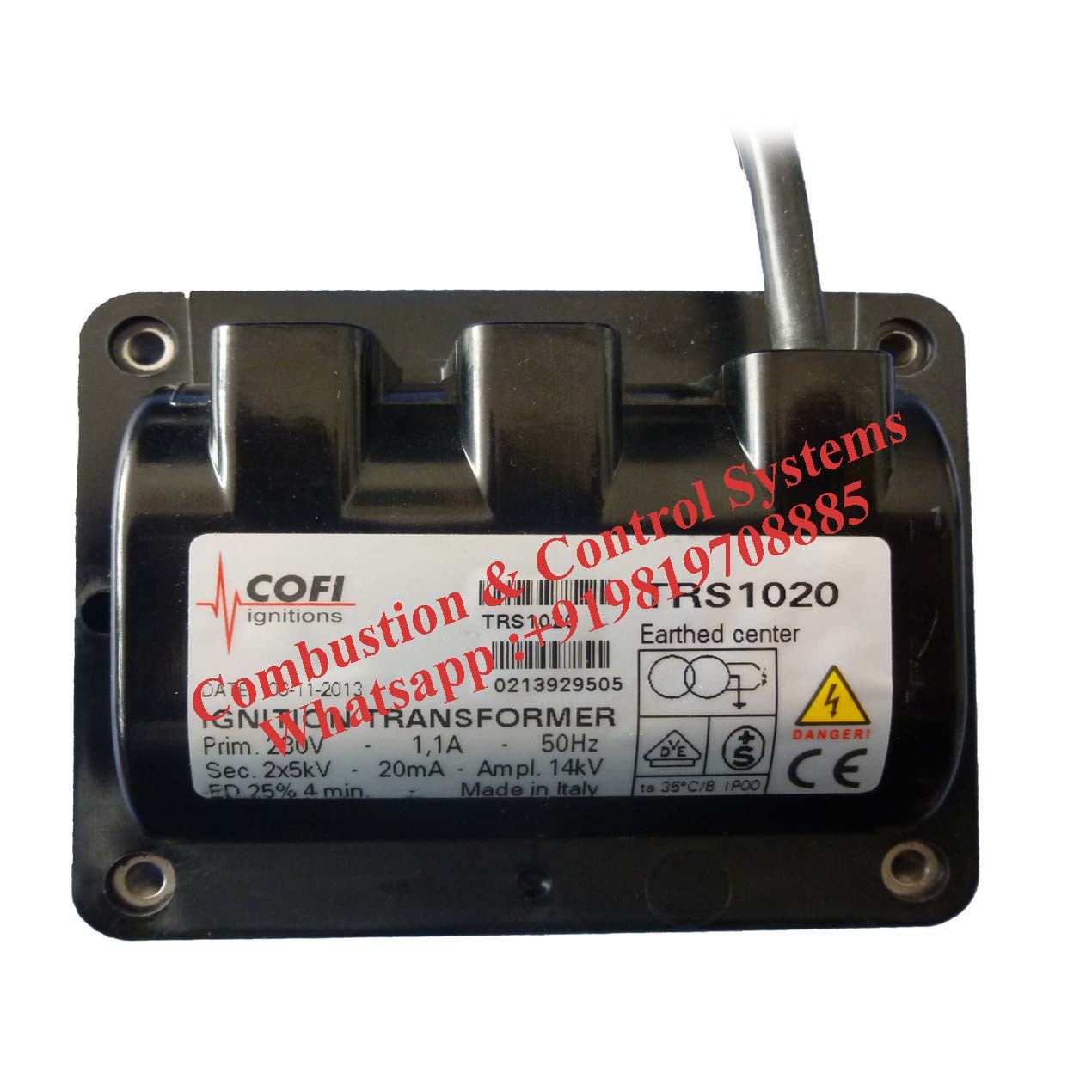 Cofi Trs1020 Ignition Transformer High Voltage: 230 Volt (V)