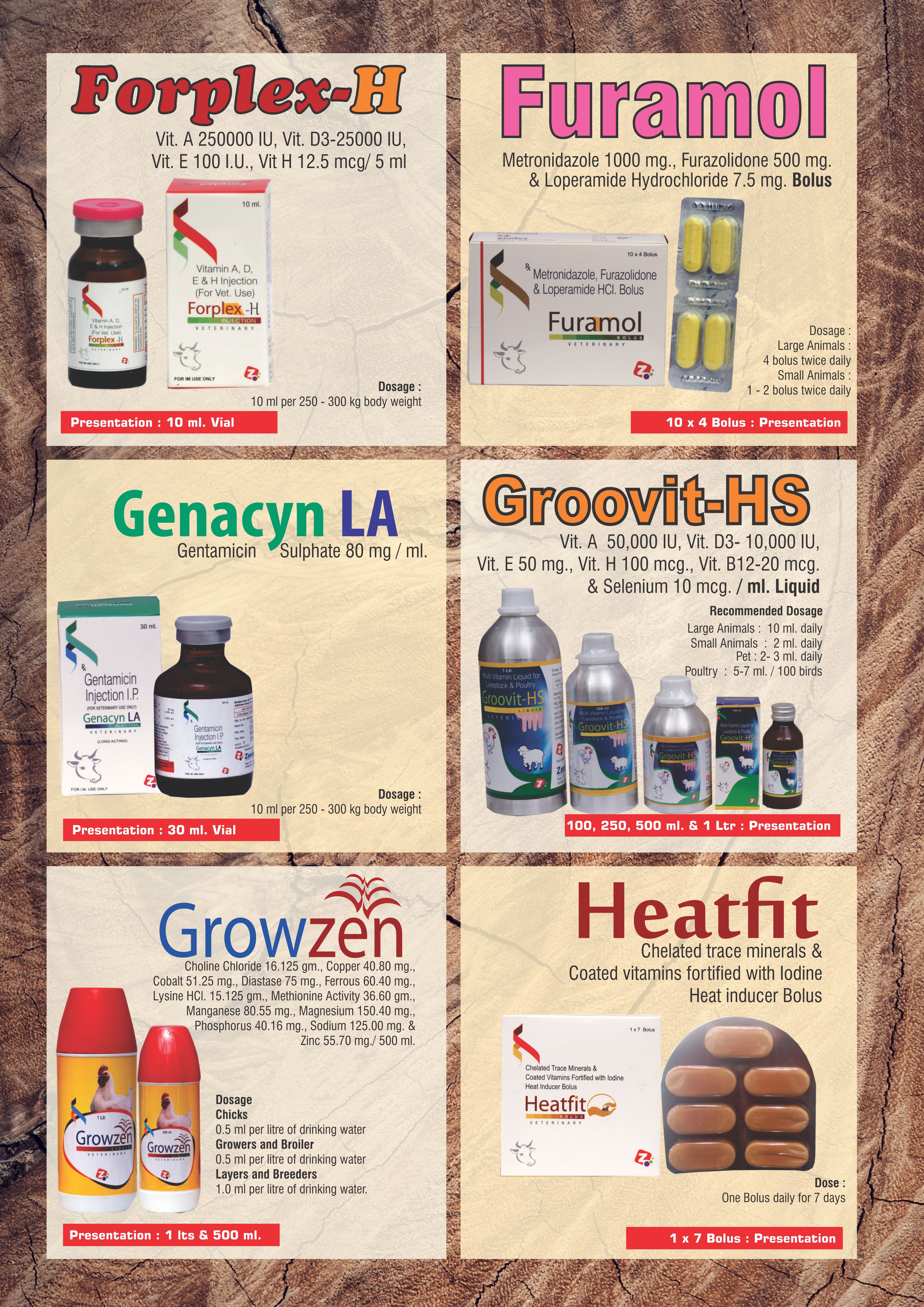 Animal Health Supplements Veterinary Injectables