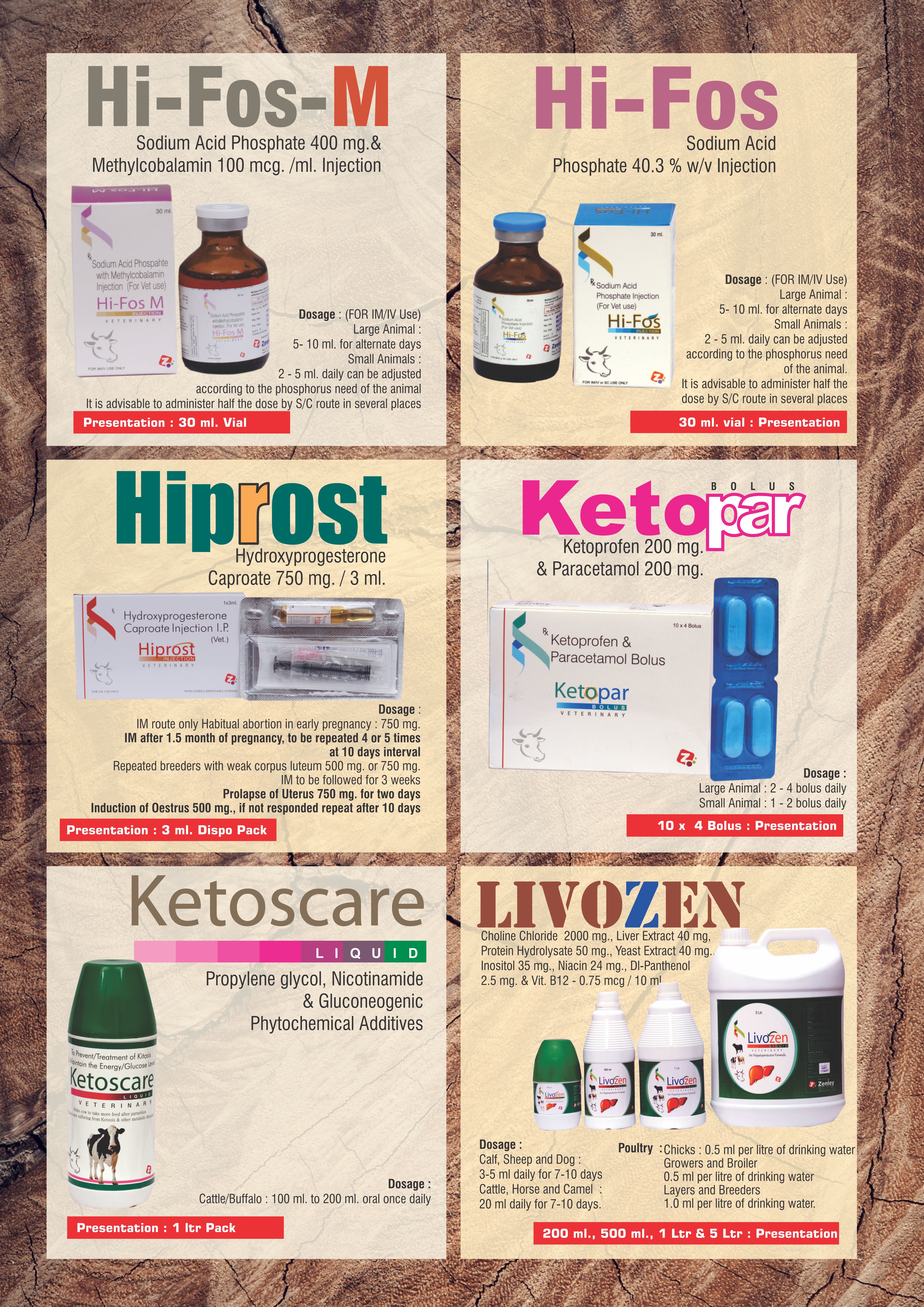 Animal Health Supplements Veterinary Injectables