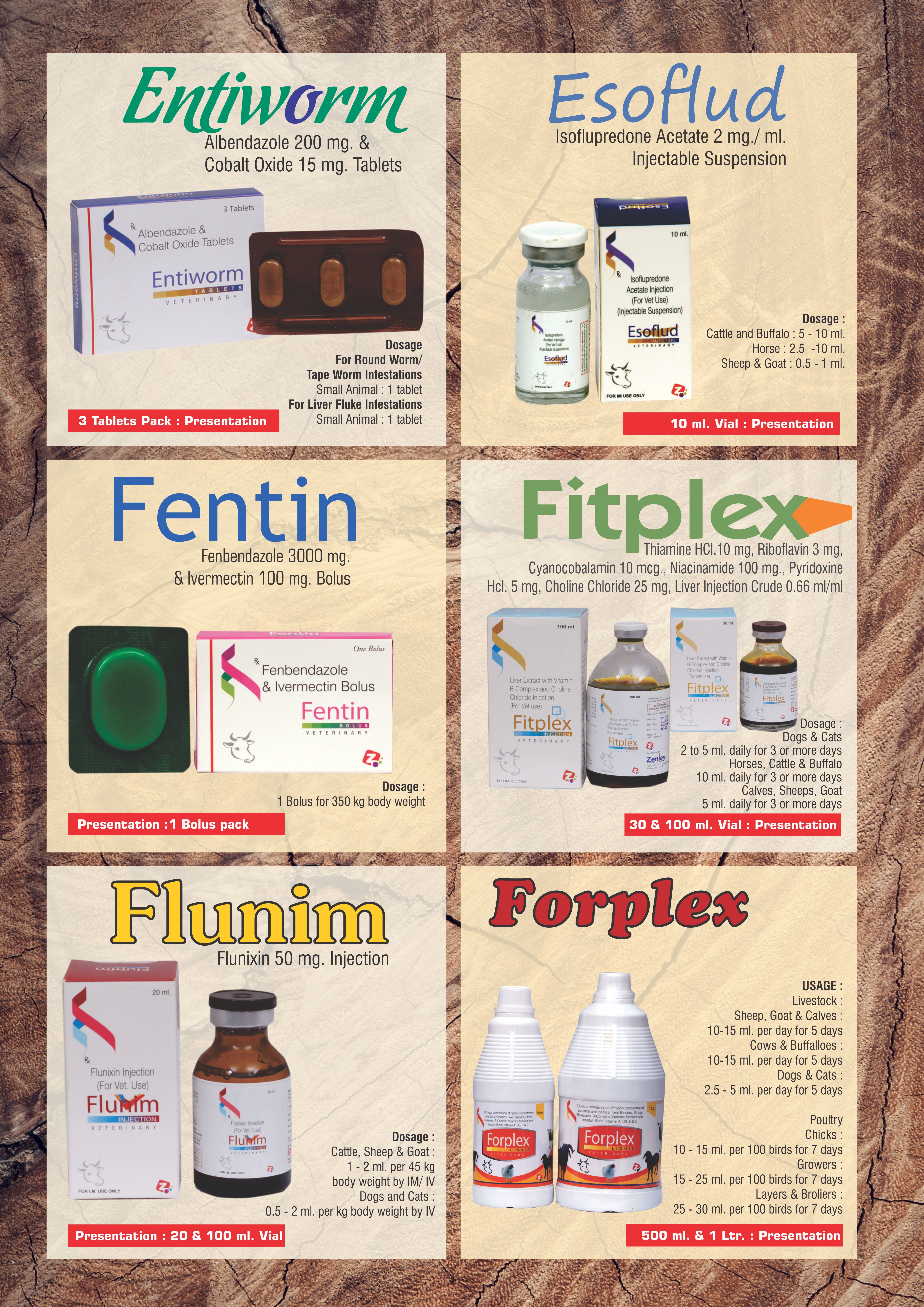 Animal Health Supplements Veterinary Injectables