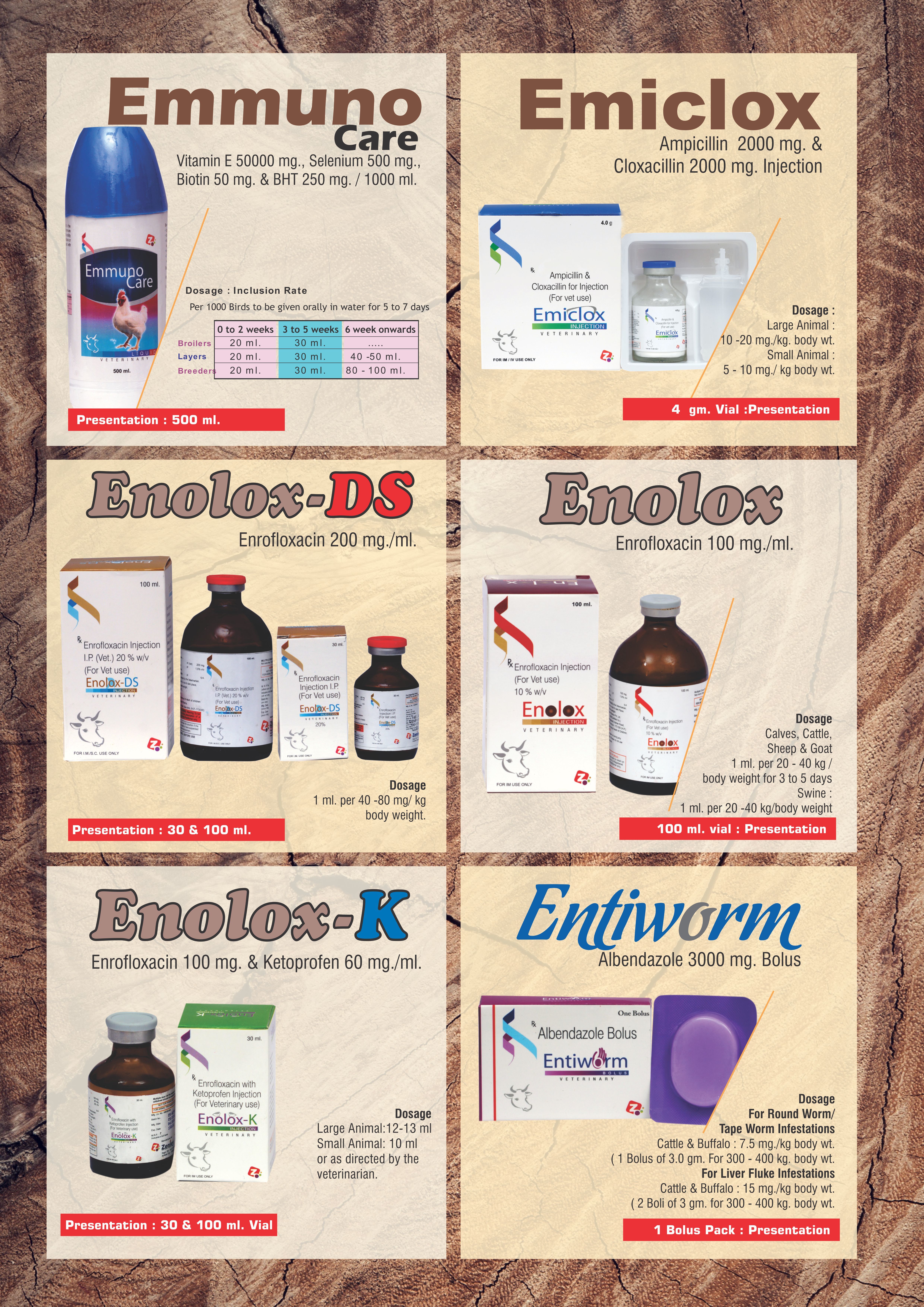 Animal Health Supplements Veterinary Injectables