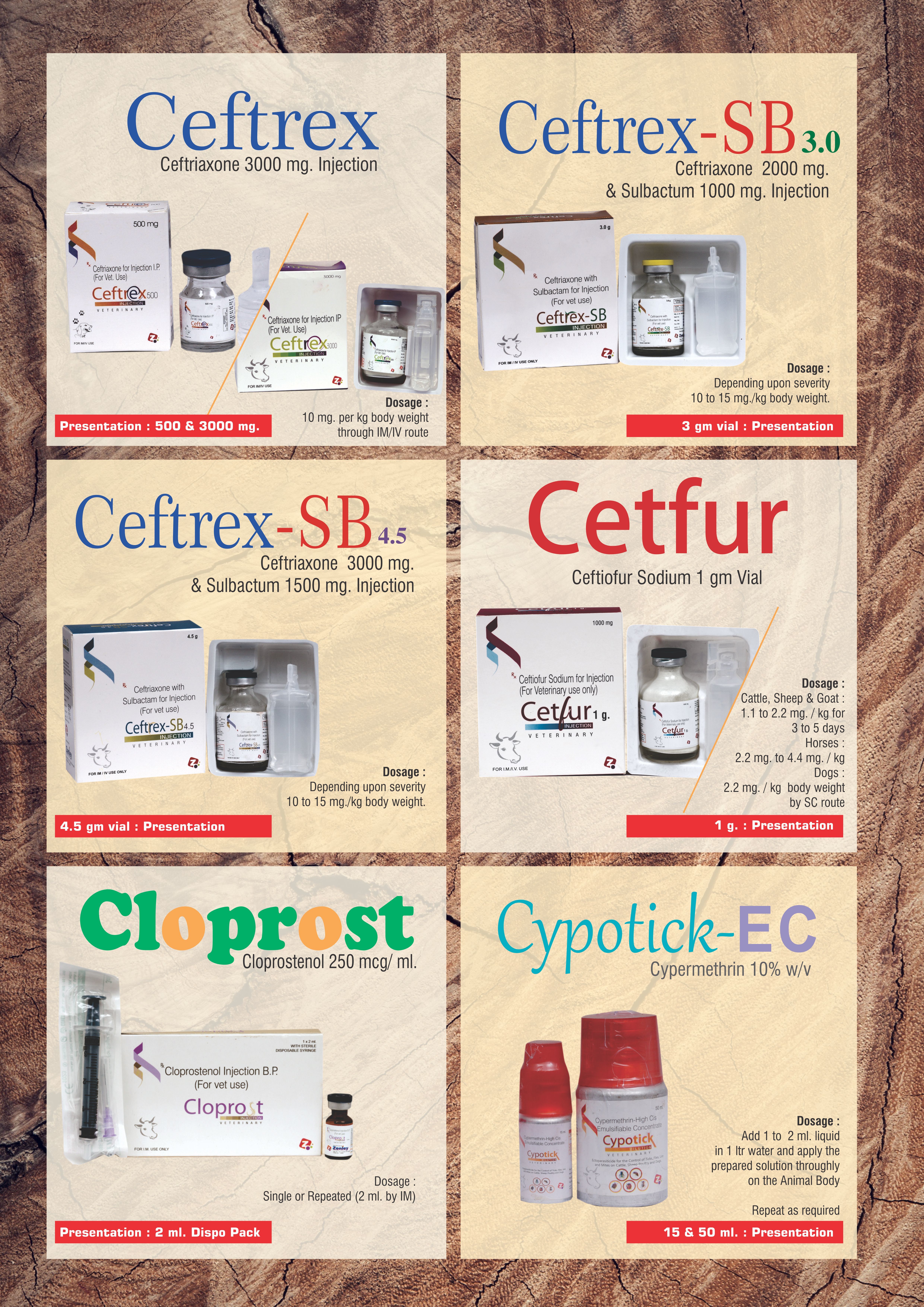 Animal Health Supplements Veterinary Injectables