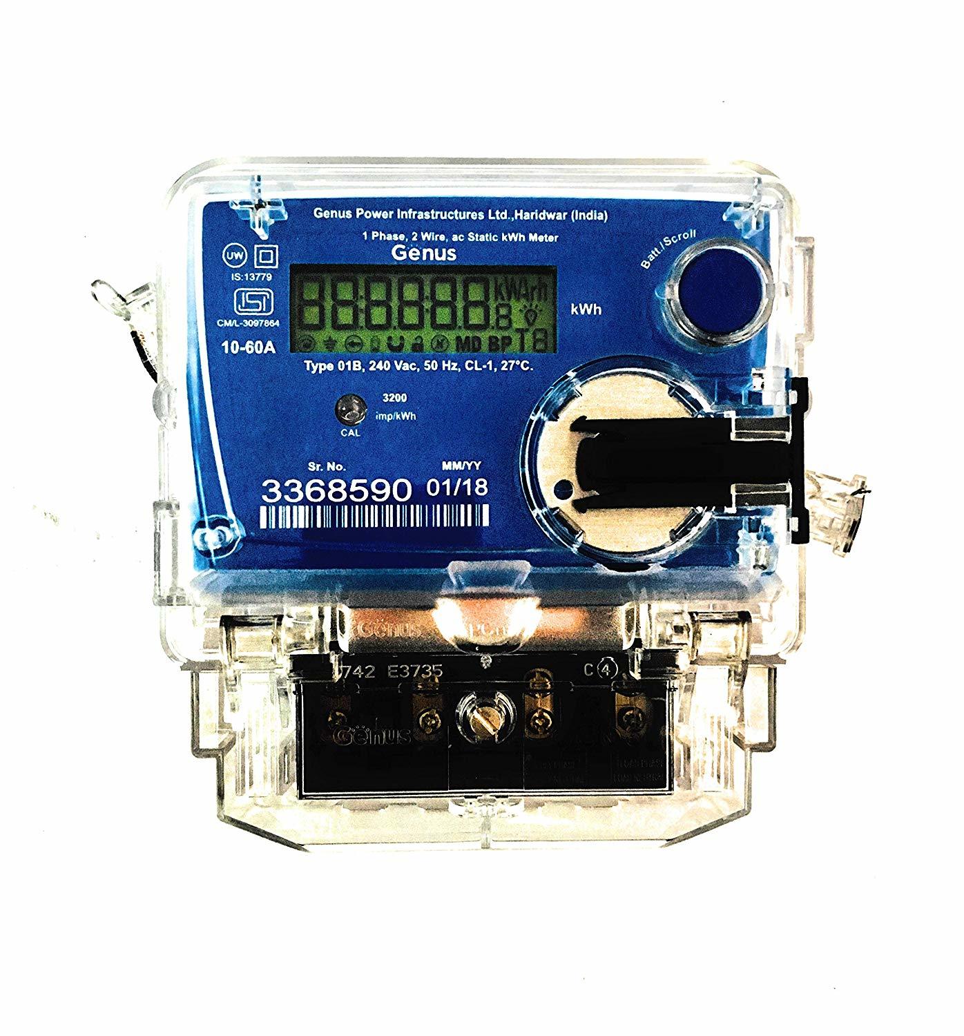 Electronic Meter - 240v Ac