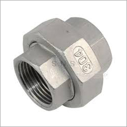 SS Union - Stainless Steel, Various Sizes, NPT Thread, 150 PSI Pressure Rating | High Tensile Strength, Polished Finish, Protective Packaging