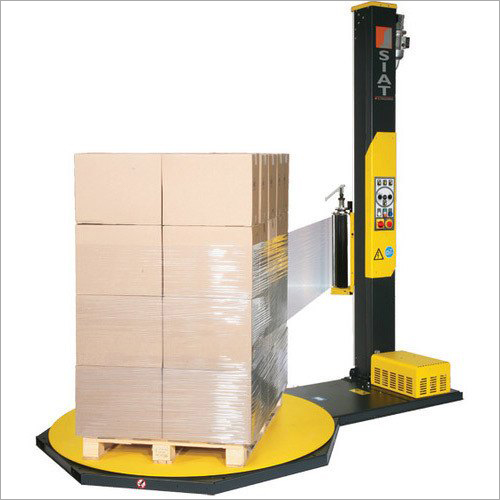 Pallet Stretch Wrapping Machine - Ms & Ss Build, 220 To 415 Voltage | Automatic Operation, 1 Year Warranty, Single Phase To 3 Phase Power