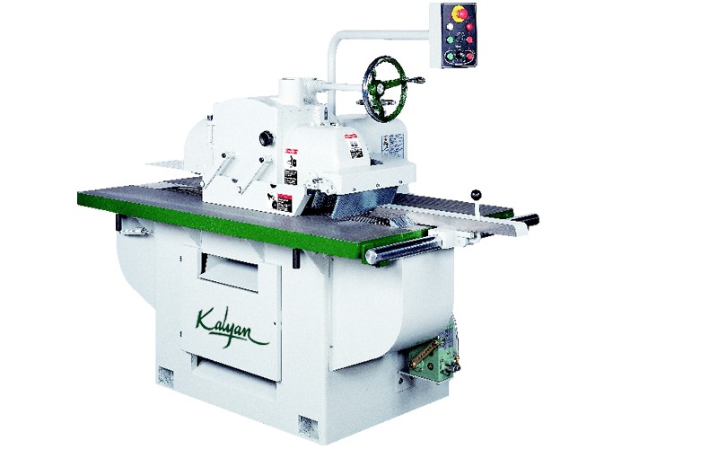 White High Speed Straight Line Rip Saw