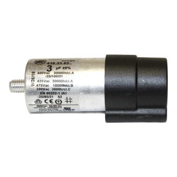 Ecoflam Burner Motor Capacitor - Metal, High Pressure, 2-8 Uf Capacitor Range | Suitable For Industrial Natural Circulation Burners