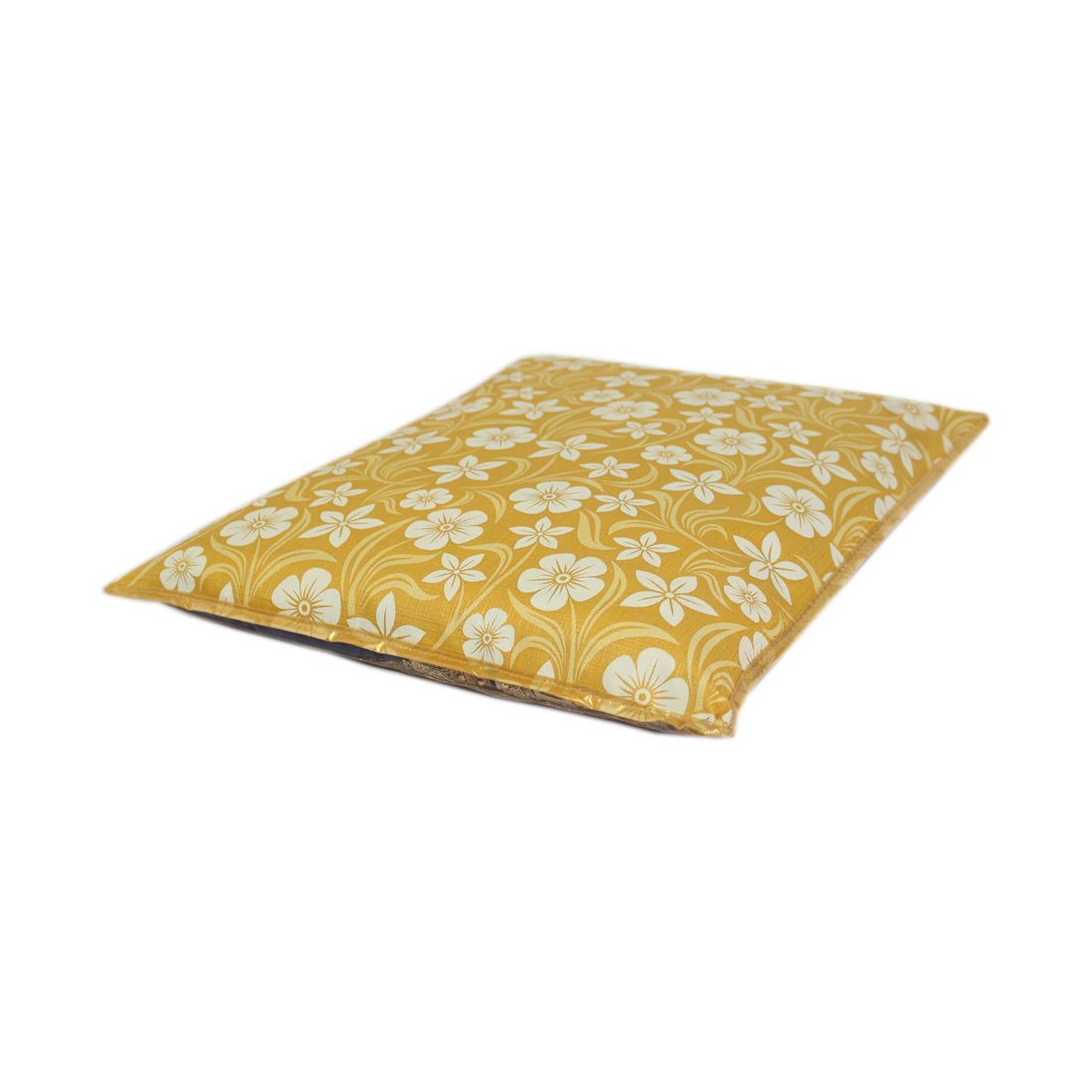 Saree Cover - Laminated Pvc, 17x14 Inches, Yellow | Stylish Design For Heavy Embroidered Garment Storage And Elegant Gifting