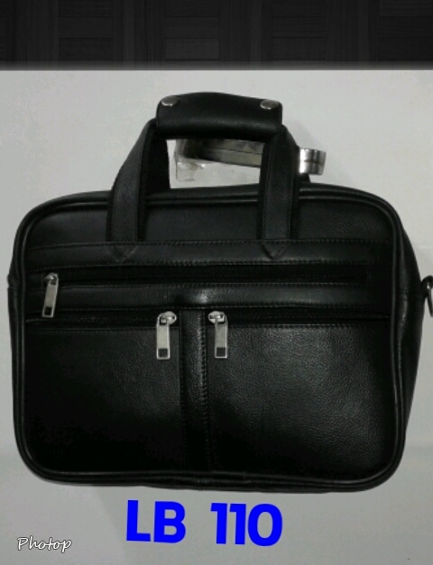 Pure Leather Office Bag - Professional Unisex Design | Certified Quality, Shoulder Style, 1-year Warranty