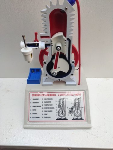 Sectional Working Model of 2 Stroke Petrol Engine Apparatus