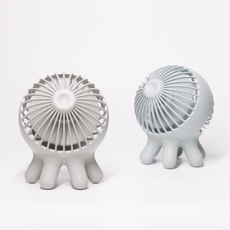 Handheld Desktop Rotatable Usb Rechargeable Fan Blade Material: Pc