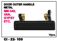 डोर आउटर हैंडल मेटल जिप्सी, वैन एल/आर वाहन का प्रकार: 4 व्हीलर