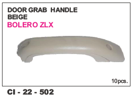 Door Grab Handle Beige Bolero Zlx L/R Vehicle Type: 4 Wheeler
