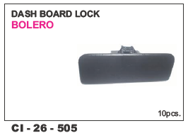 Dash Board Lock Bolero - Durable Metal Design | 4 Wheeler Compatibility, Warranty Included