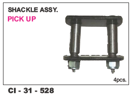 Shackle Assy Pick Up Vehicle Type: 4 Wheeler