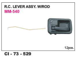 Rc Lever Assy w/Rod L/R - Vehicle Type: 4 Wheeler | Warranty Included, Durable Material Design for Enhanced Performance and Reliability