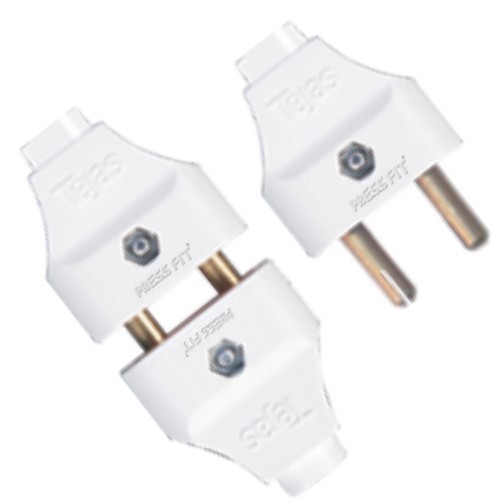 प्रेसफिट 2 पिन पुरुष महिला प्लग कनेक्टर आवेदन: उपकरणों या उपकरणों के लिए विद्युत कनेक्शन प्रदान करने के लिए उपयोग किया जाता है