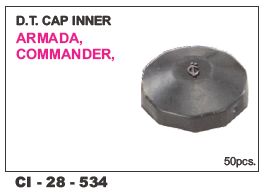DT Cap Inner Arrmada, Commander - Vehicle Type: 4 Wheeler | Warranty Included for Enhanced Reliability and Performance