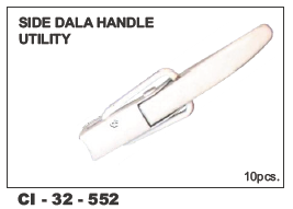 Side Dala Handle Utility - Durable Design for 4-Wheeler Vehicles | Warranty Included, Ideal for Enhanced Control and Accessibility
