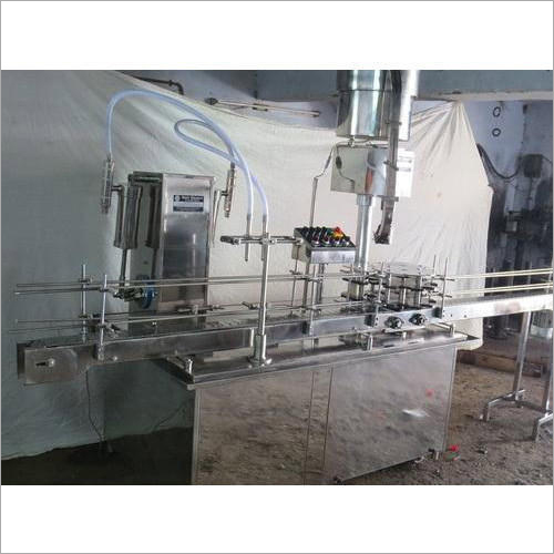 Fully Automatic 4 Head Liquid Filling Machine