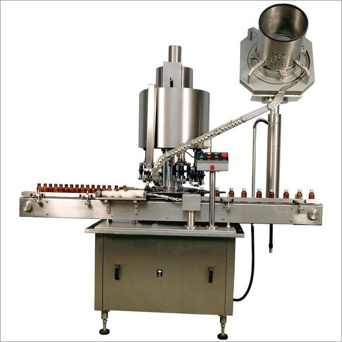 Automatic ROPP Cap Sealing Machine - Stainless Steel Build, High Efficiency Sealing Technology, Smooth Operation, Compact Design