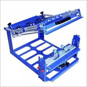 Blue Jm-mcp2430 Curved Surface Screen Printing Machine