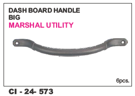 Dash Board Handle Big Marshal Utility - Durable Polymer Construction, 4-Wheeler Compatibility | Includes Warranty and Enhanced Grip for Safety