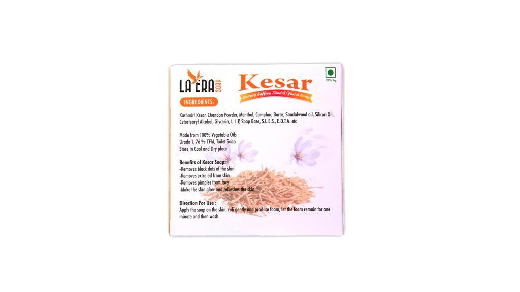 Brown La Era Kesar Soap