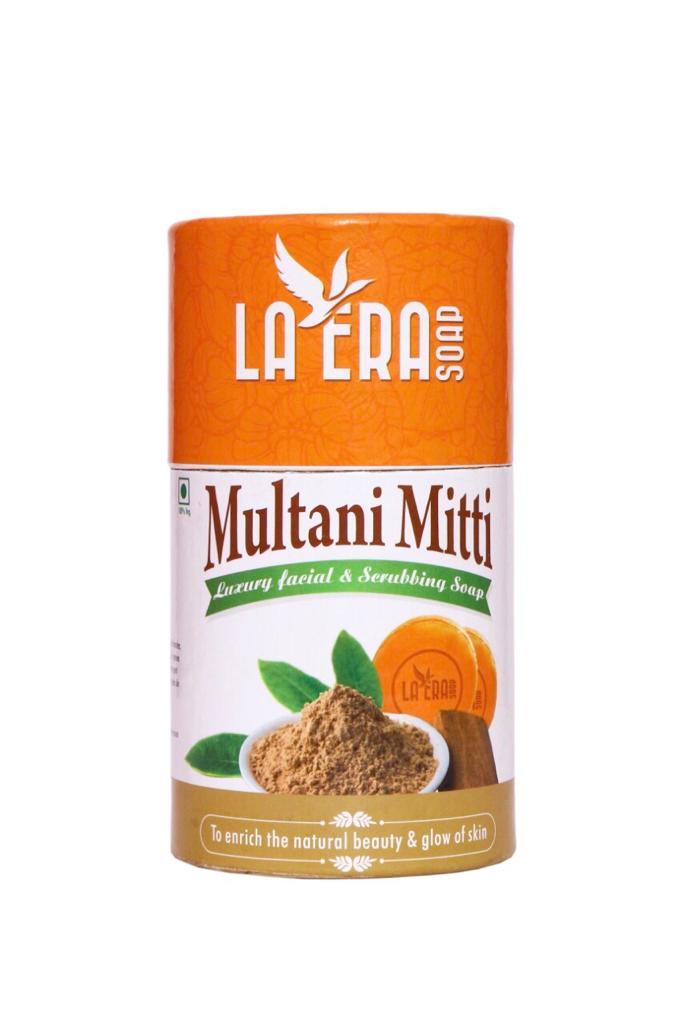 Brown La Era Multani Mitti Soap