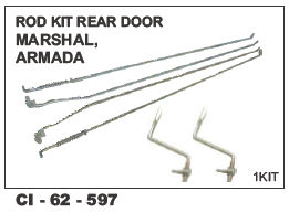 Rod Kit Rear Door Marshal, Armada Vehicle Type: 4 Wheeler