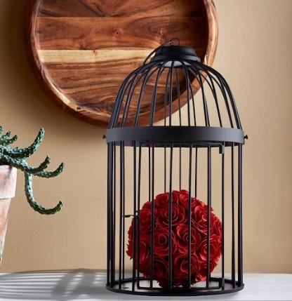 Black Wholesale Metal Bird Cage
