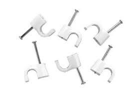 Electrical Cable Clips - Plastic & Metal Construction , Lightweight Design, Corrosion Resistant, Available In Various Sizes, Ideal For Commercial & Residential Use
